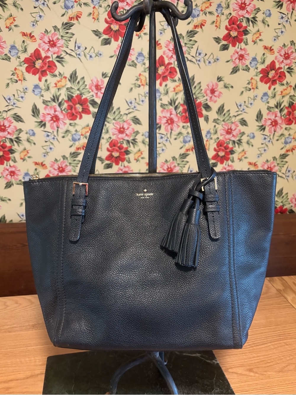 Kate Spade Orchard Street Maya Pebbled Leather Tote w/COA